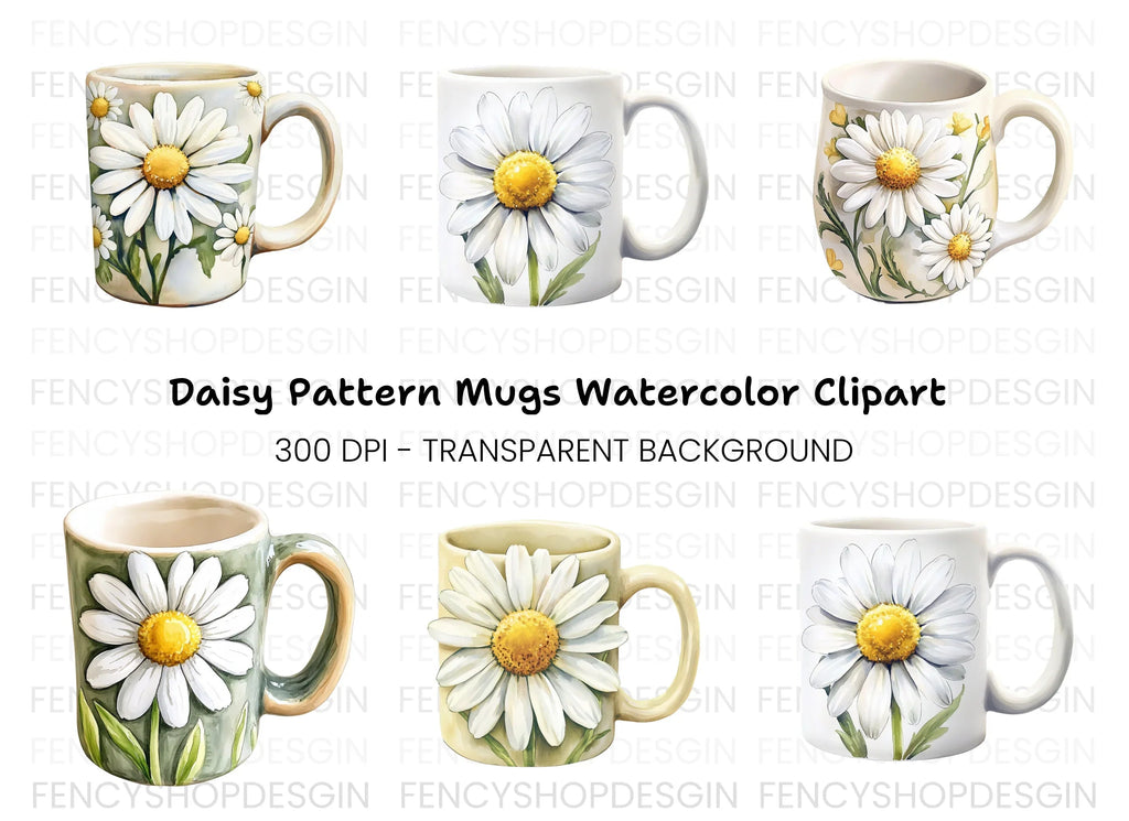 Daisy Clipart Bundle