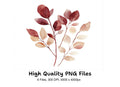 Autumn Leaves Clipart Bundle