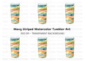 Wavy Tumbler Clipart Bundle