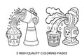 Water Gun Fun Coloring Books