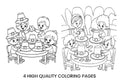 Thanksgiving Kids Coloring Books