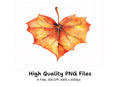 Autumn Leaves Clipart Bundle