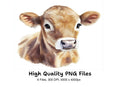 Sweet Calf Clipart Bundle