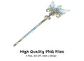 Enchanted Fairy Wand Clipart Bundle