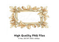 Ornate Vintage Frames Clipart Bundle