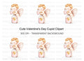 Cute Cupid Love Potion Clipart Bundle