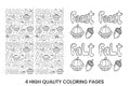 Thanksgiving Feast Fun Coloring Books