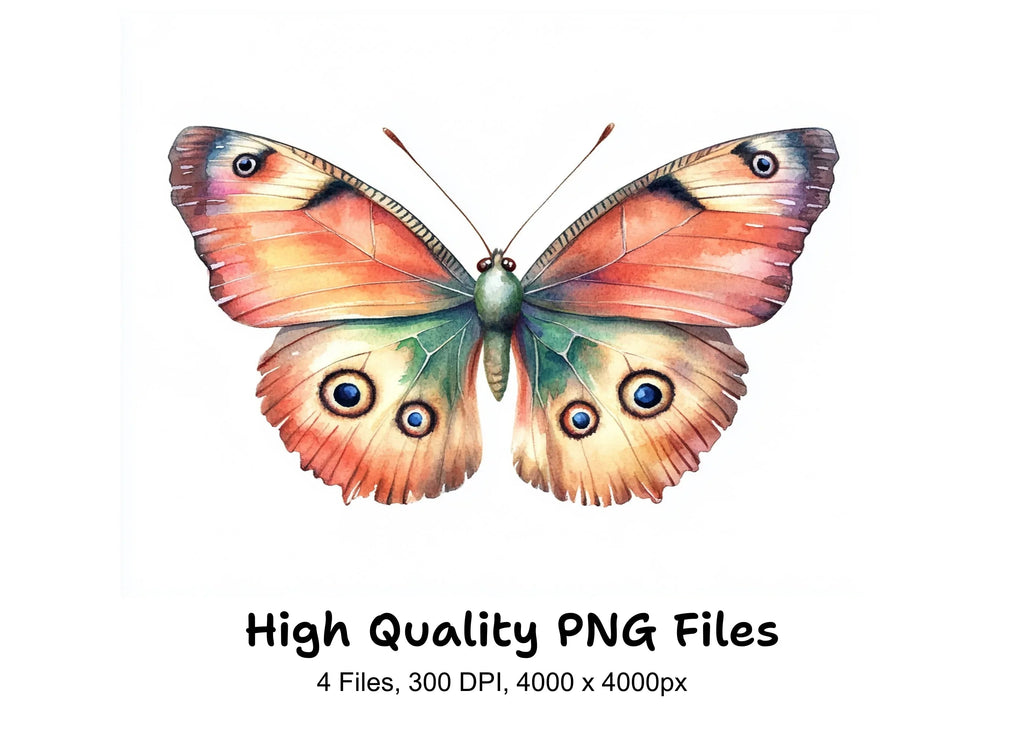 Butterfly Clipart Bundle