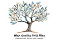 Abstract Tree of Life Clipart Bundle