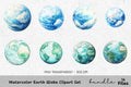 Earth Globe Clipart Bundle
