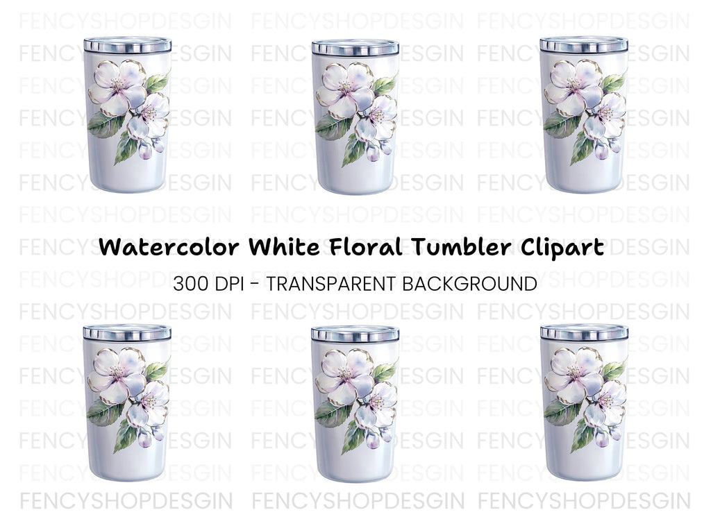 Apple Blossom Travel Clipart Bundle