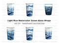Ocean Waves Tumbler Clipart Bundle