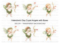 Happy Cupid Archery Clipart Bundle