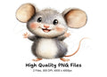 Cute Mouse Clipart Bundle