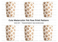 Cute Paw Clipart Bundle
