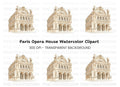 Grand European Opera House Clipart Bundle