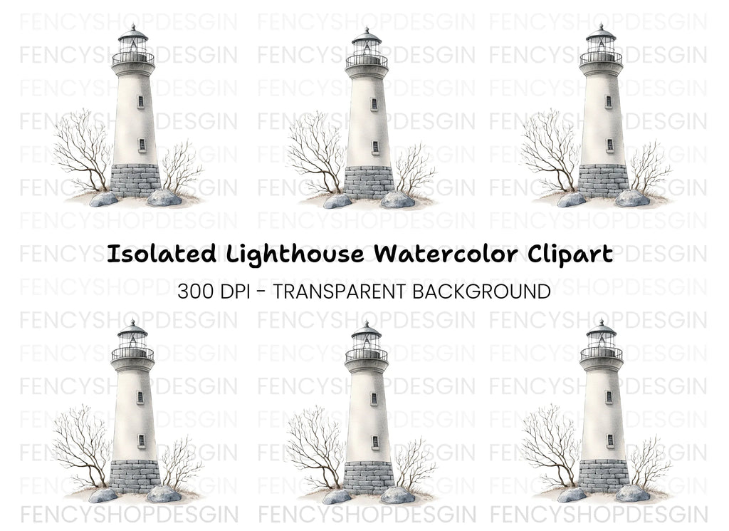 Lighthouse Clipart Bundle