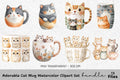 Adorable Cat Clipart Bundle