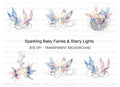 Enchanted Fairy Lights Clipart Bundle