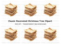 Stack of Crepe Clipart Bundle