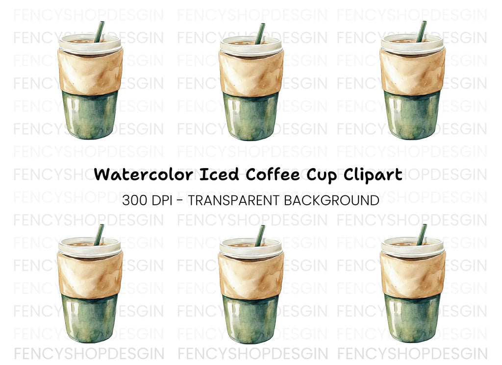 Coffee Cup Clipart Bundle