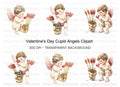 Cute Cupid Valentine Day Clipart Bundle