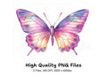 Vibrant Butterfly Clipart Bundle