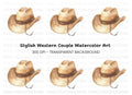Cowboy Hat Clipart Bundle