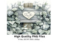 Eucalyptus Love Sign Clipart Bundle