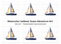 Sailboat Clipart Bundle