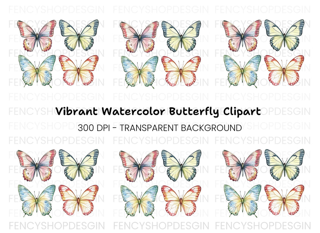 Butterfly Clipart Bundle