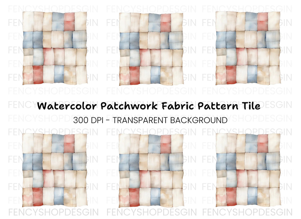 Quilt Blocks Clipart Bundle