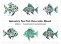 Tribal Fish Clipart Bundle