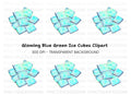 Glowing Tech Chips Clipart Bundle