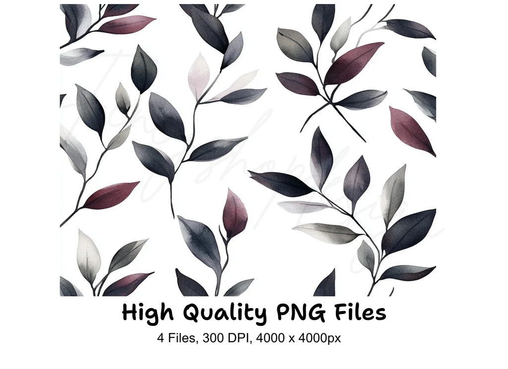 Elegant Leaves Clipart Bundle