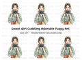 Girl Photographer Clipart Bundle
