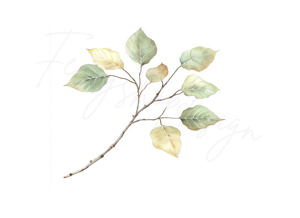 Autumn Leaves Clipart Bundle