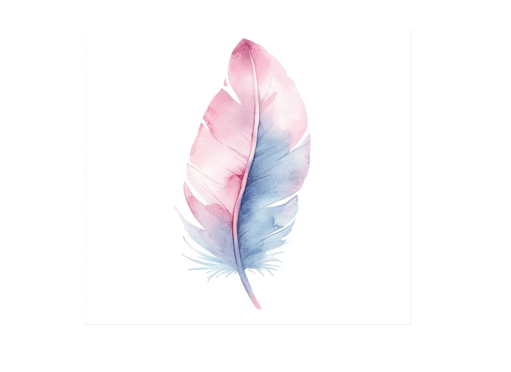 Pastel Feather Clipart Bundle