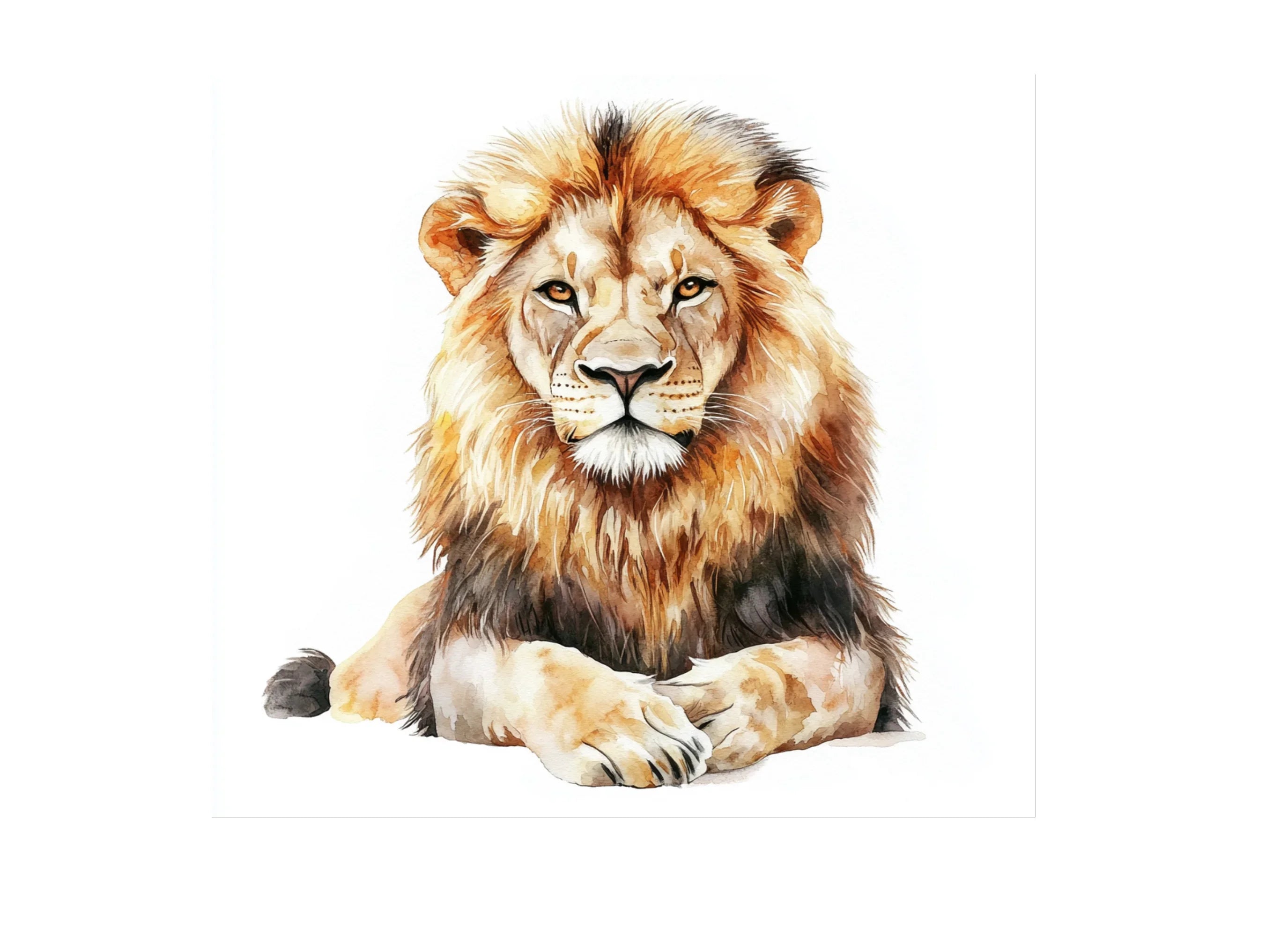 Majestic Lion Clipart Bundle