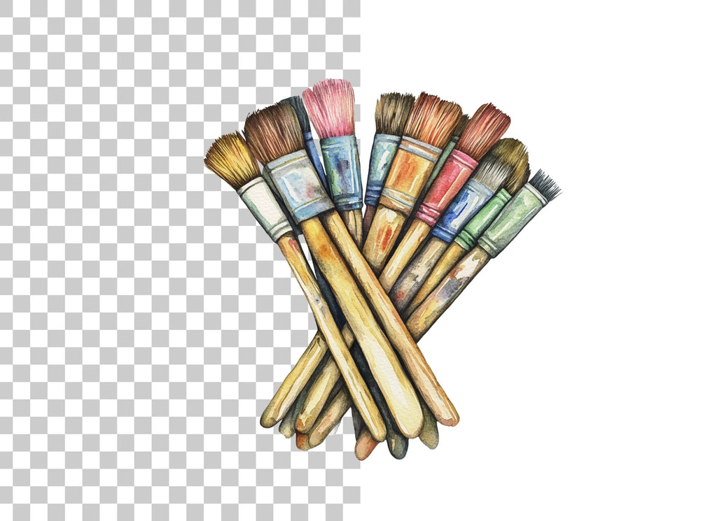 Brushes Clipart Bundle