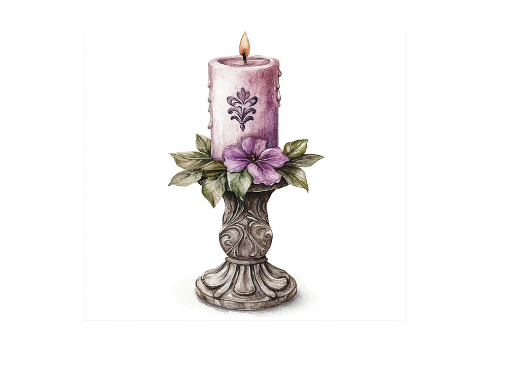 Elegant Candle Clipart Bundle