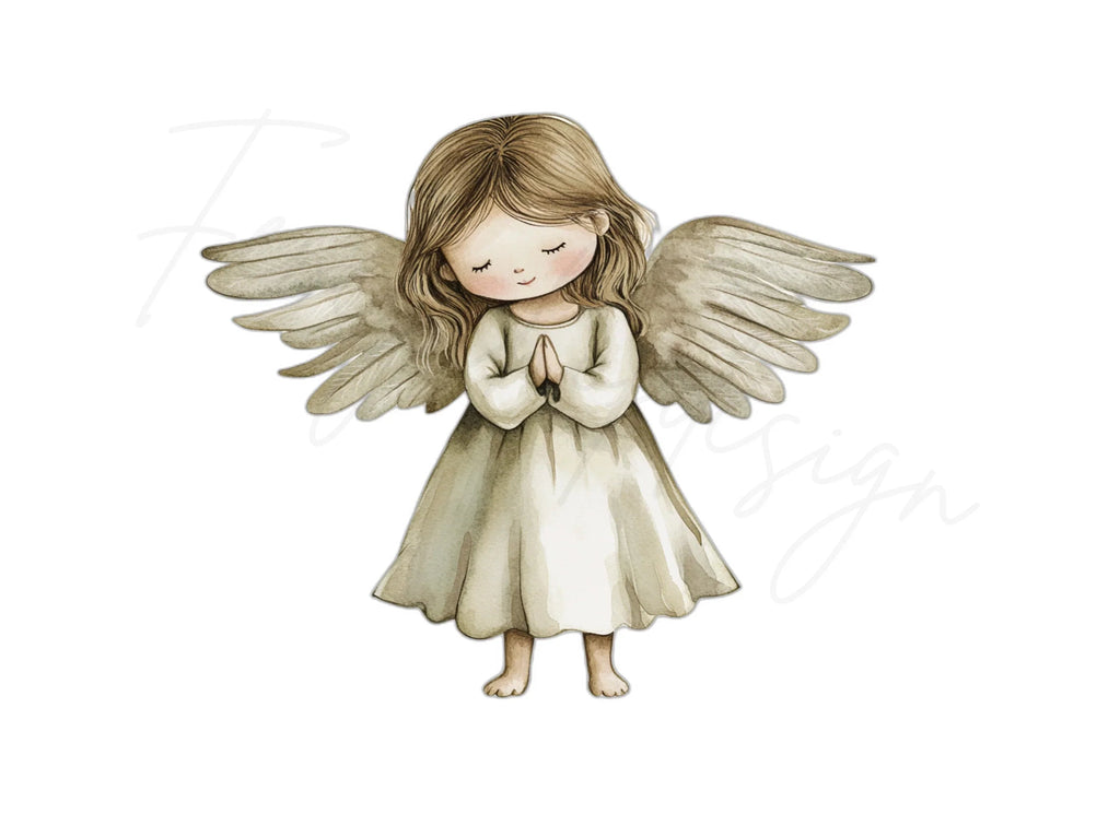 Cute Angel Clipart Bundle