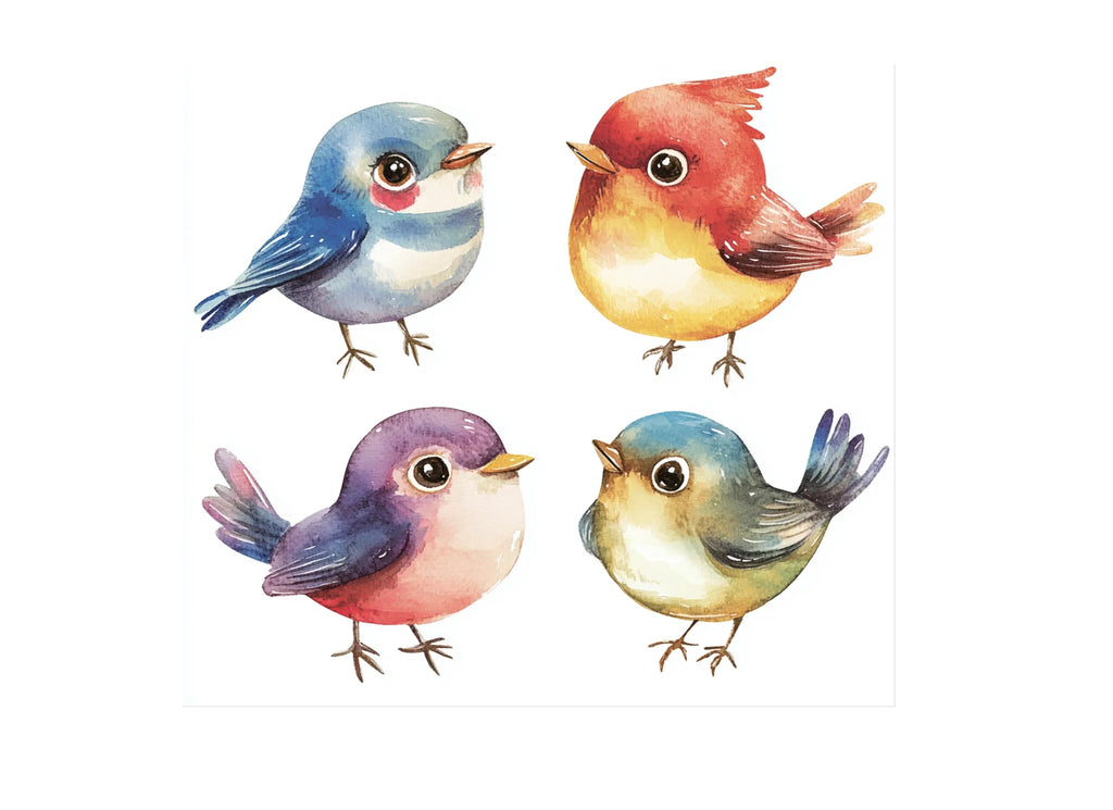 Assorted Bird Illustrations Clipart Bundle