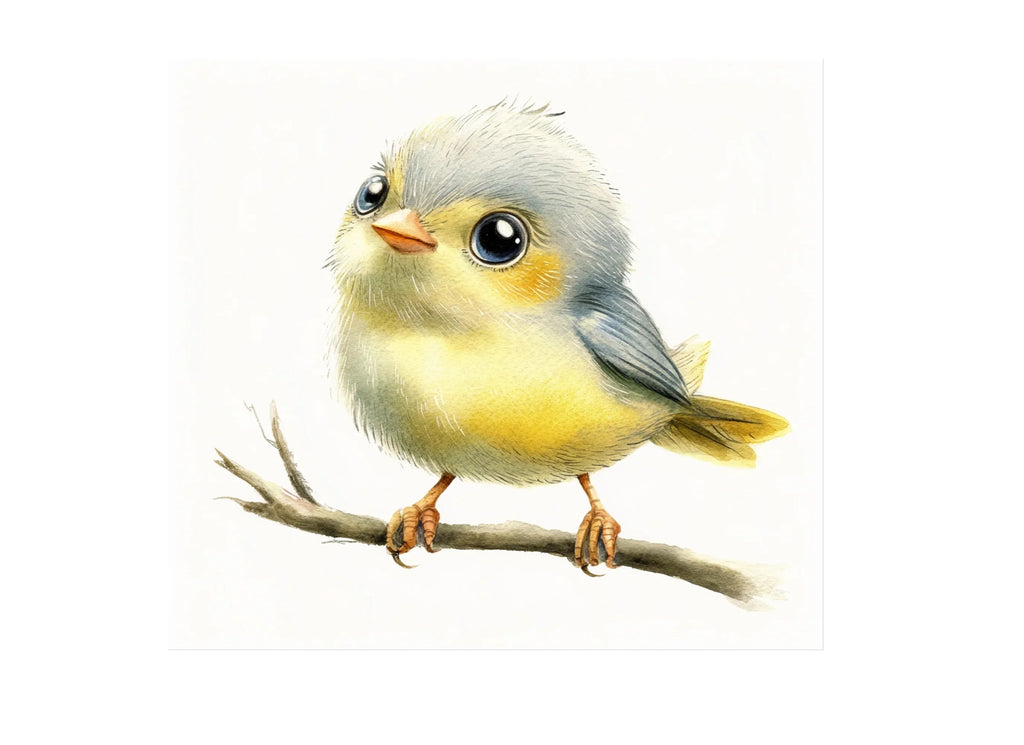 Cute Baby Birds Clipart Bundle