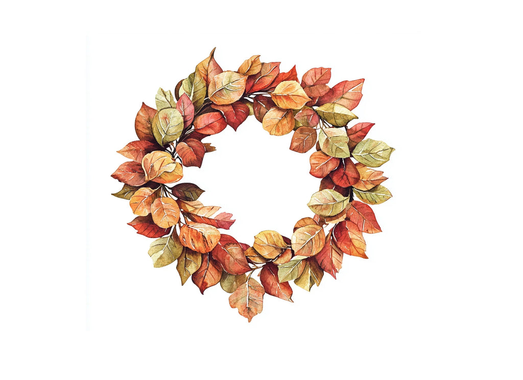 Fall Wreaths Clipart Bundle