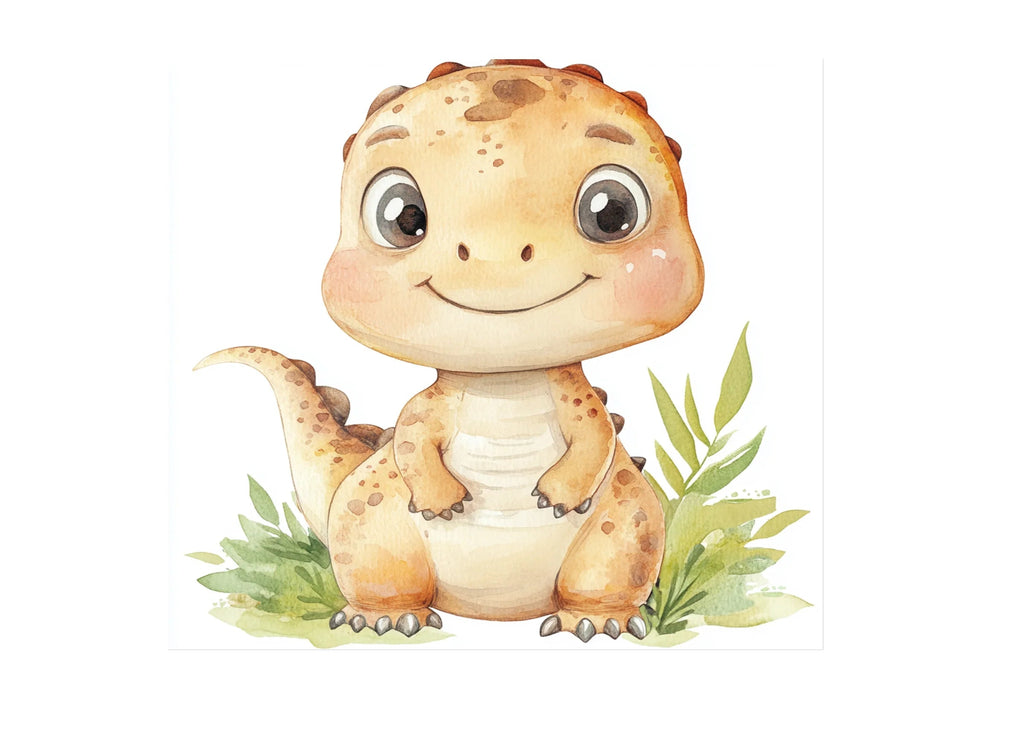 Cute Baby Dinosaur Clipart Bundle
