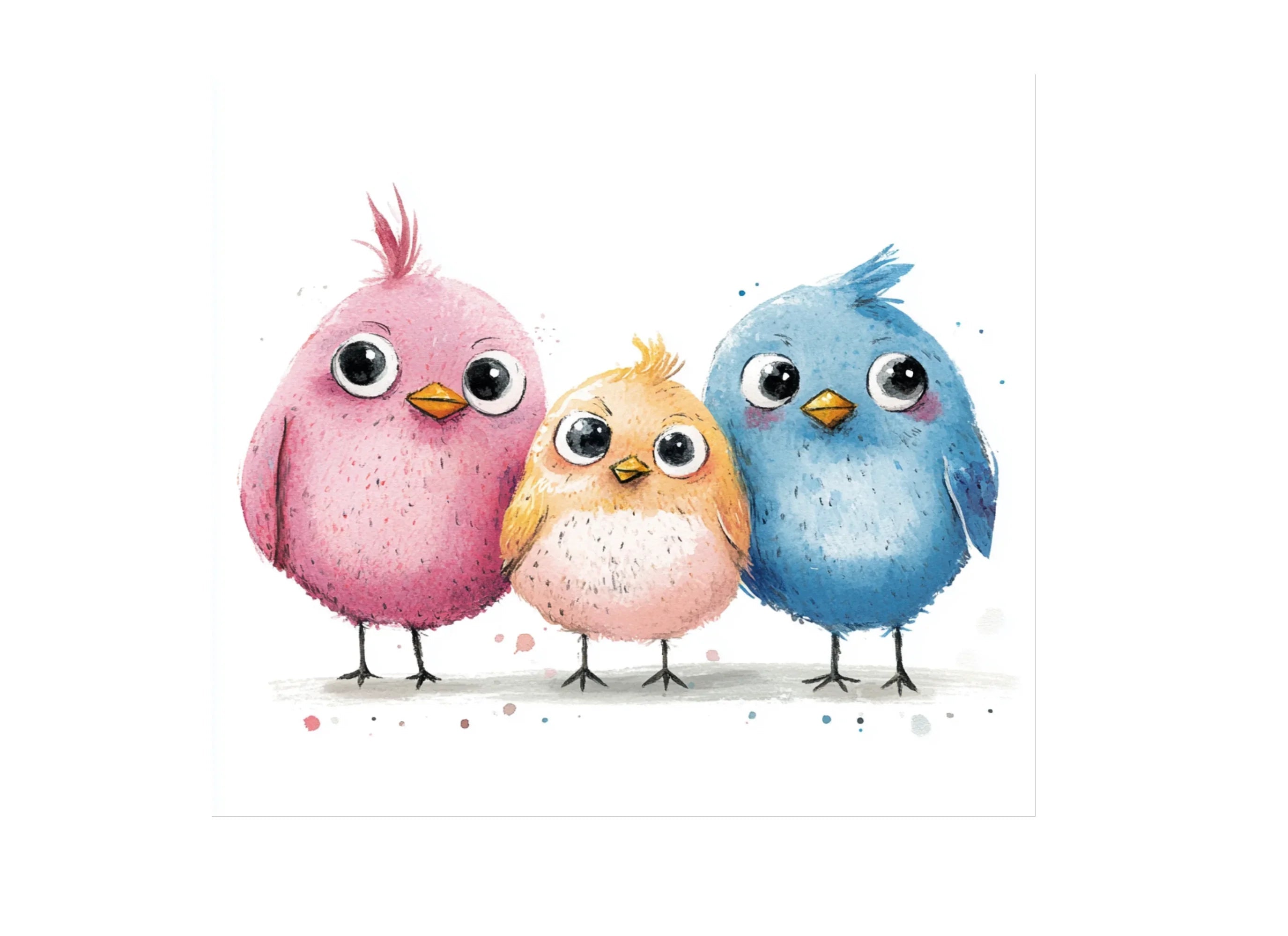 Cute Birds Clipart Bundle