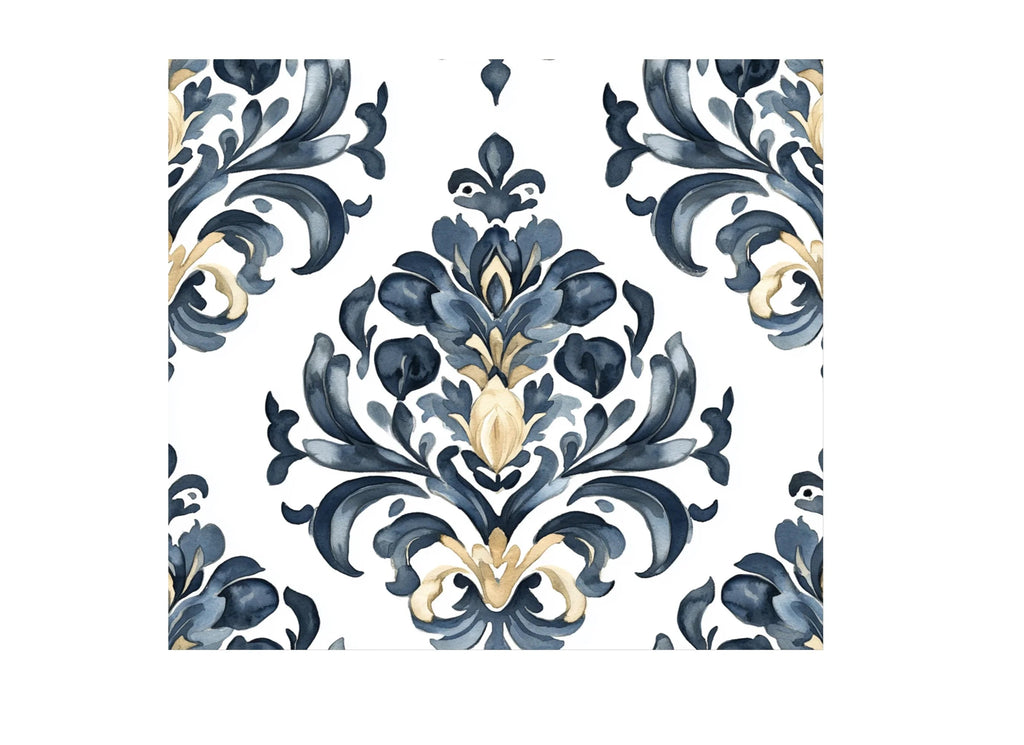 Vintage Damask Pattern Clipart Bundle