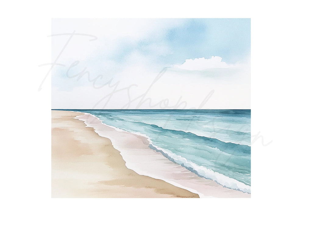 Beach Sunset Clipart Bundle