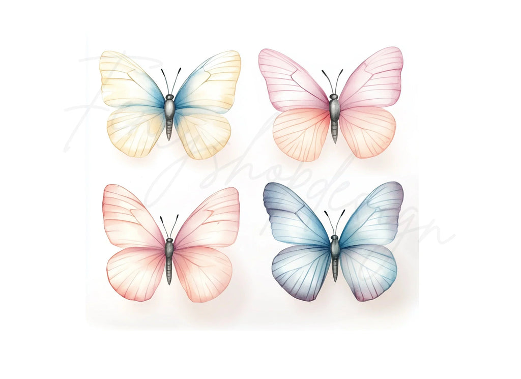 Butterfly Clipart Bundle